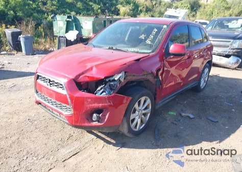 2014 Mitsubishi Outlander Sport Es z USA, uszkodzony, nr VIN 4A4AR3AU0EE007305